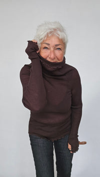 Seamless Basic Genser Seamless Basic- Fiori Rollneck Wool kunstkolonialen