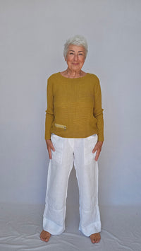 Skovhuus Genser S / Antique Moss Skovhuus- 5353 Irene bomullsgenser med glidelåspynt kunstkolonialen