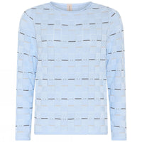 Skovhuus Genser S / Pale Blue Skovhuus- 4240 Genser kunstkolonialen