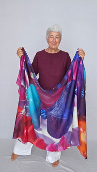 Skovhuus Genser Skovhuus- 5353 Irene bomullsgenser med glidelåspynt kunstkolonialen