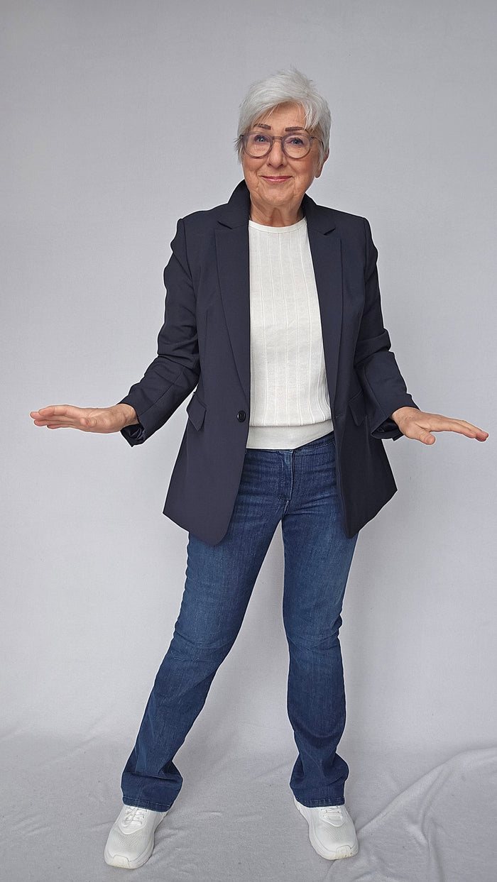 Skovhuus Topp Skovhuus- 3066 Rib knit T-shirt kunstkolonialen