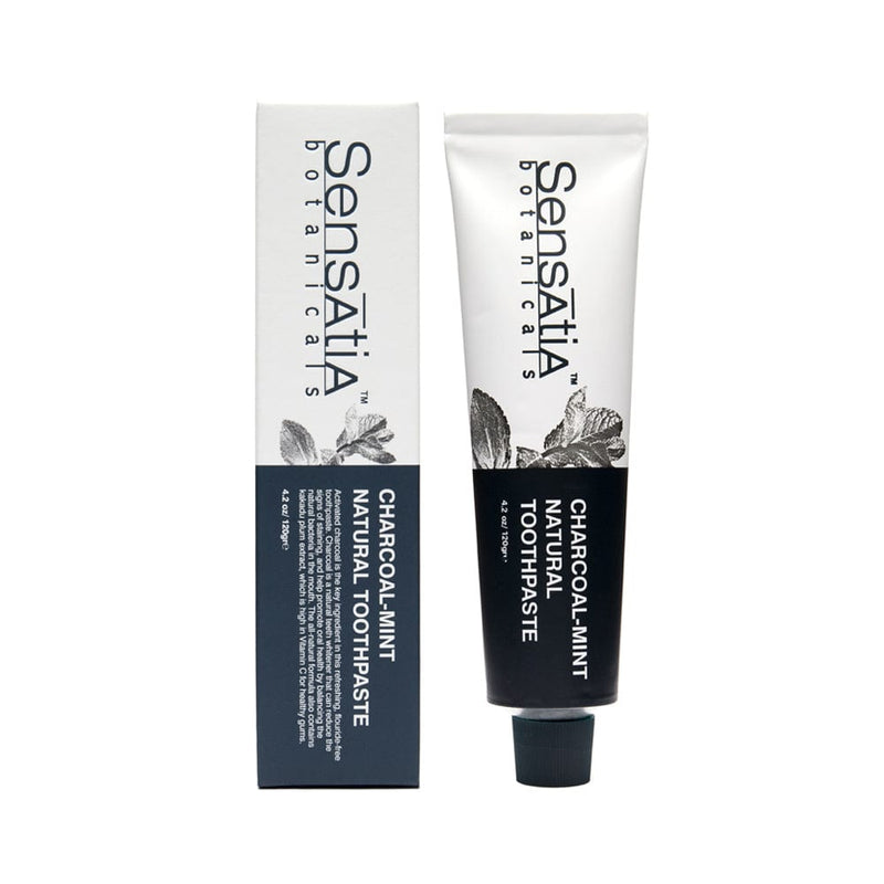 Toothpaste Stone Stone Soap Spa- Natural Toothpaste- Charcoal-mint – Kunstkolonialen