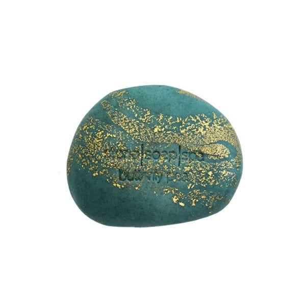 Stone Soap Spa Velvære og renhold Stone Soap Spa Butterfly Pea såpe m/gull kunstkolonialen