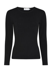 Tif Tiffy Genser Black / S Tif Tiffy- Janett Long Sleeve i mange fine farger kunstkolonialen