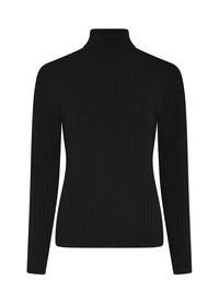 Tif Tiffy Genser Black / S Tif Tiffy- Janett Rollneck kunstkolonialen