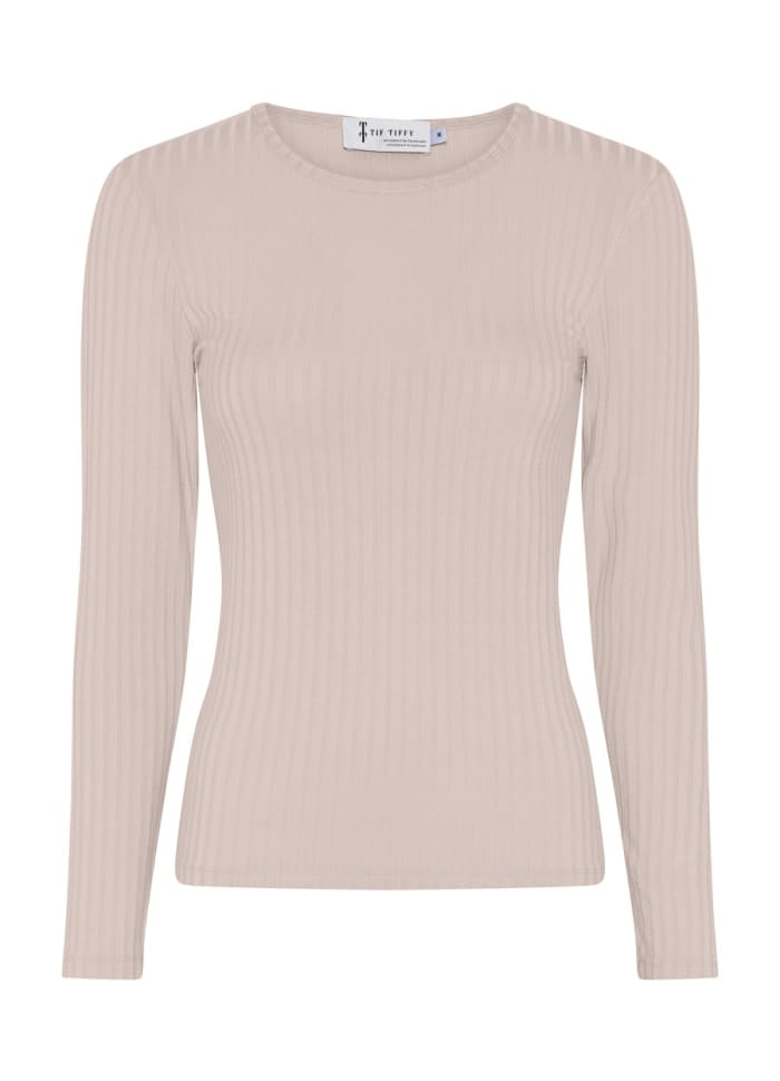 Tif Tiffy Genser Chateaugrey / S Tif Tiffy- Janett Long Sleeve i mange fine farger kunstkolonialen