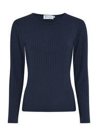 Tif Tiffy Genser Navy / S Tif Tiffy- Janett Long Sleeve i mange fine farger kunstkolonialen