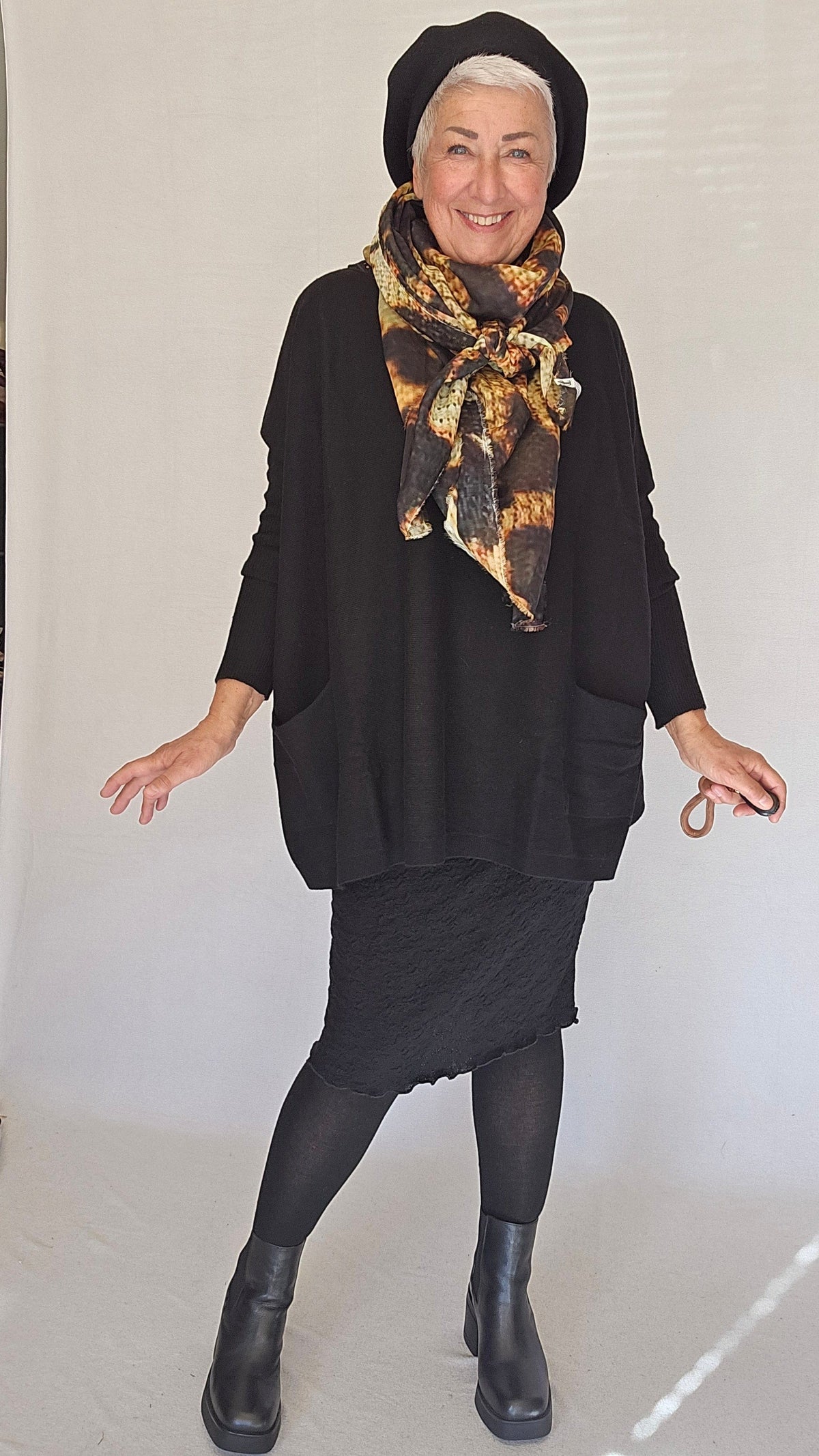 Tif Tiffy Genser Tif Tiffy- Bat Blouse kunstkolonialen