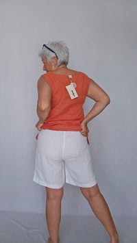 Tif Tiffy Linshorts Tif Tiffy- Halli shorts i lin kunstkolonialen