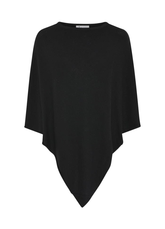 Tif Tiffy Poncho Black Tif Tiffy- Pulse Poncho kunstkolonialen