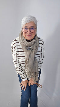 Tif Tiffy Skjerf Tabacco Tif Tiffy- Basic Wool Scarf i mange lekre farger ❤️ kunstkolonialen