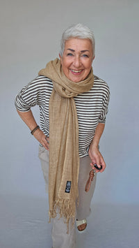 Tif Tiffy Skjerf Tanzine Tif Tiffy- Basic Wool Scarf i mange lekre farger ❤️ kunstkolonialen