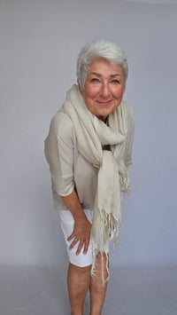Tif Tiffy Skjerf Tif Tiffy- Basic Wool Scarf kunstkolonialen