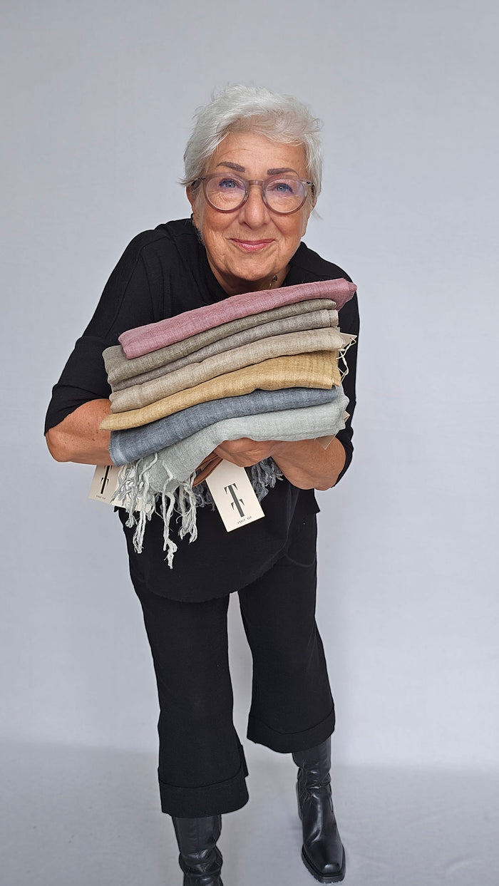 Tif Tiffy Skjerf Tif Tiffy- Basic Wool Scarf kunstkolonialen