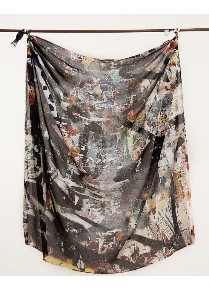 Tif Tiffy Skjerf Tif Tiffy- Abstract Scarf kunstkolonialen