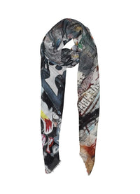 Tif Tiffy Skjerf Tif Tiffy- Abstract Scarf kunstkolonialen