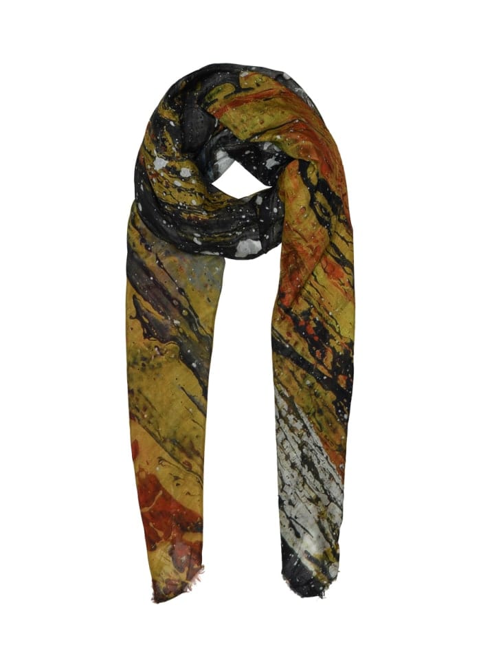 Tif Tiffy Skjerf Tif Tiffy- Oilpaint Scarf kunstkolonialen