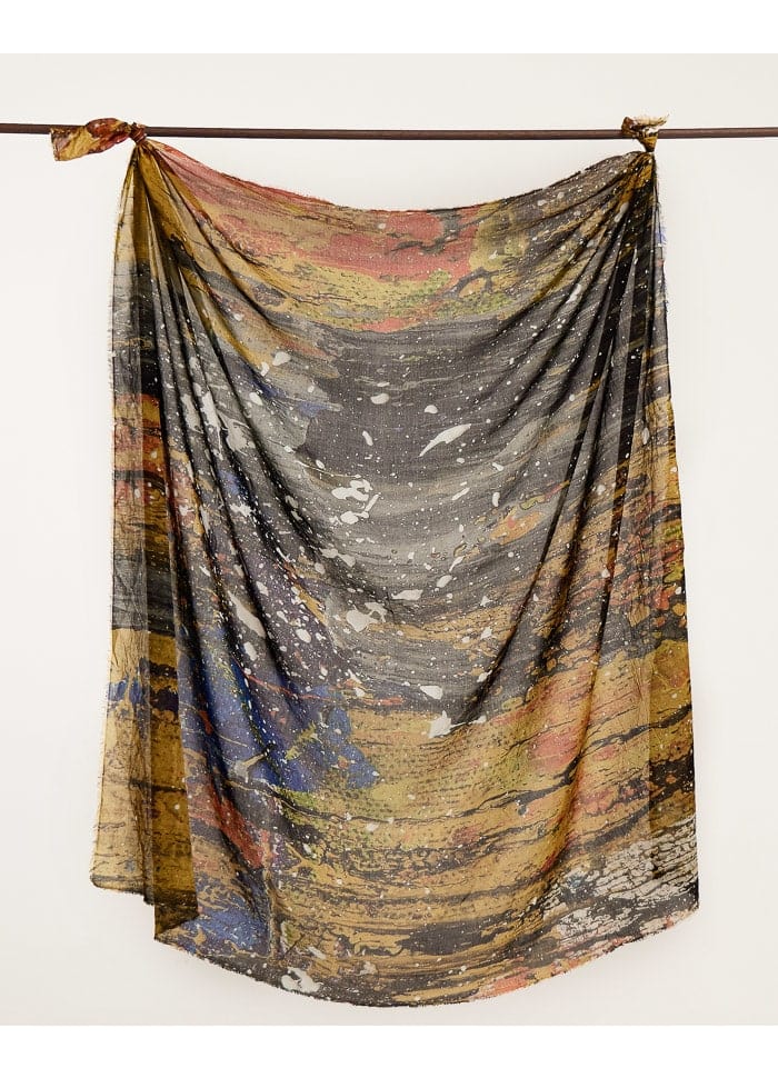 Tif Tiffy Skjerf Tif Tiffy- Oilpaint Scarf kunstkolonialen