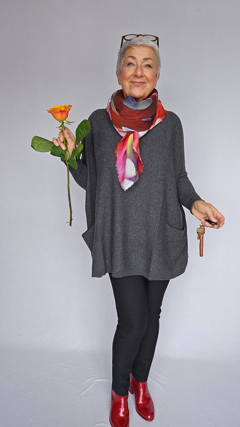 Tif Tiffy Skjerf Tif Tiffy- Seaweed scarf kunstkolonialen