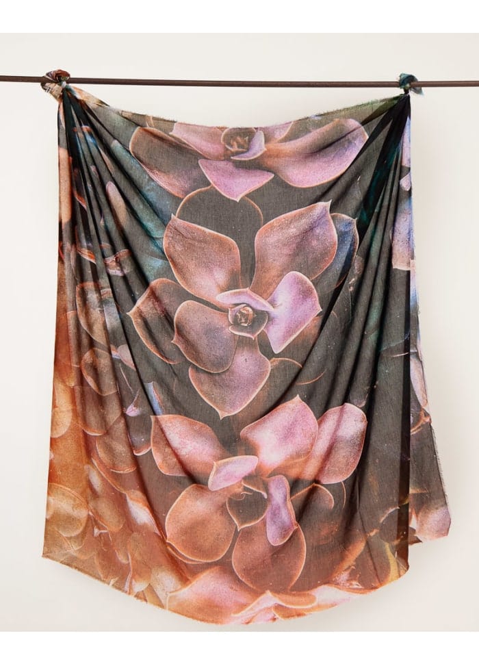 Tif Tiffy Skjerf Tif Tiffy- Succulent Scarf kunstkolonialen