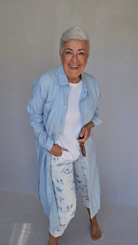 Tif Tiffy Skjorte Tif Tiffy-Karla Long Shirt kunstkolonialen