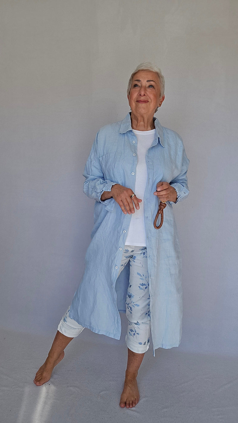 Tif Tiffy Skjorte Tif Tiffy-Karla Long Shirt kunstkolonialen
