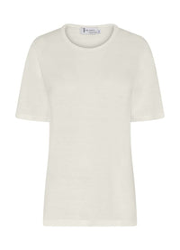 Tif Tiffy T-Shirt Tif Tiffy- Lin T-Shirt med rund hals kunstkolonialen