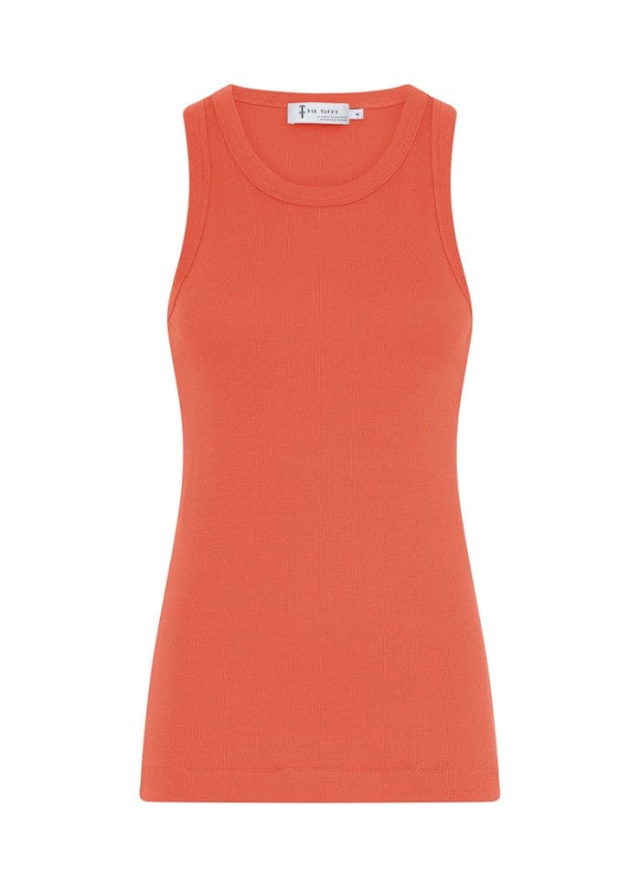 Tif Tiffy Tank top S / Sienna Tif Tiffy- Ianna Rib Tank top kunstkolonialen