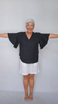 Tif Tiffy Topp S / Black Tif Tiffy- Kaz Top kunstkolonialen