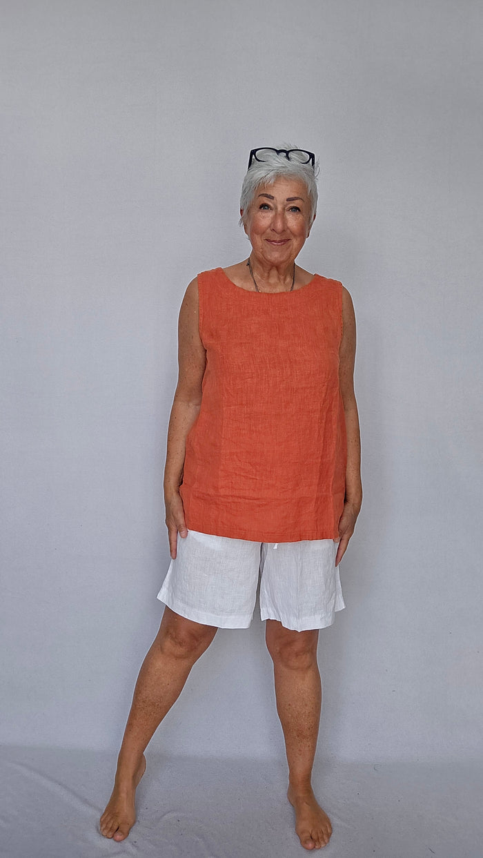 Tif Tiffy Topp S / Sienna Tif Tiffy- Kat Top kunstkolonialen