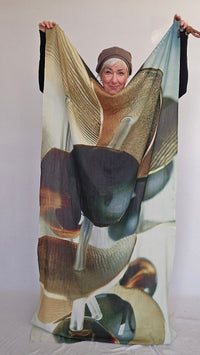 Wilhelmine Skjerf Wilhelmine- Wilhelmineskjerf i ull/silke kunstkolonialen