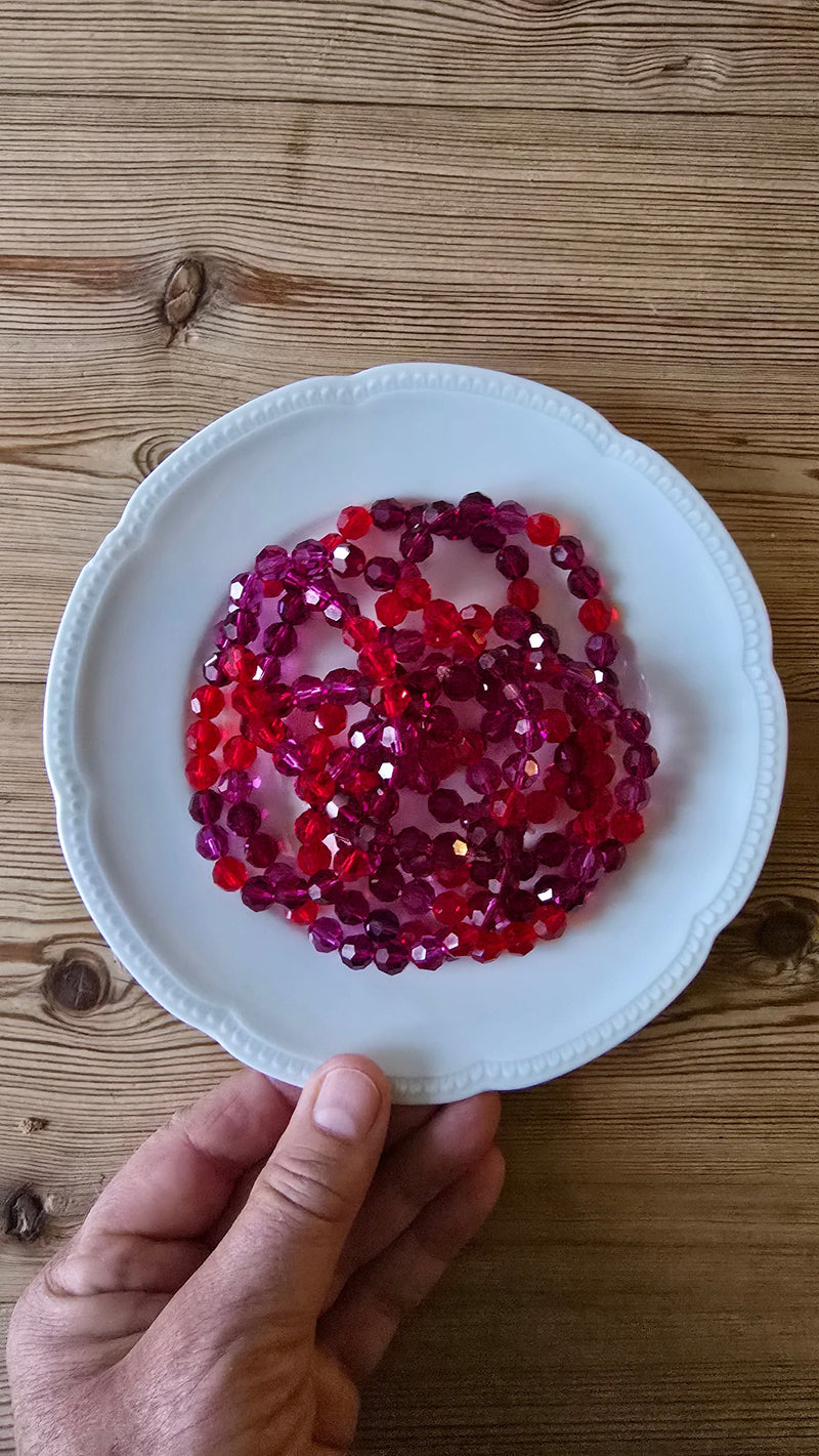 Wilhelmine Smykker Smykker Wilhelmine smykker- Strikkarmbånd m/swarovski krystall kunstkolonialen