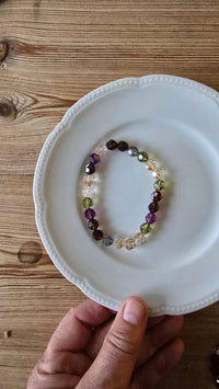 Wilhelmine Smykker Smykker Wilhelmine smykker- Strikkarmbånd m/swarovski krystall kunstkolonialen