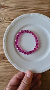 Wilhelmine Smykker Smykker Wilhelmine smykker- Strikkarmbånd m/swarovski krystall kunstkolonialen