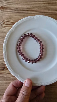 Wilhelmine Smykker Smykker Wilhelmine smykker- Strikkarmbånd m/swarovski krystall kunstkolonialen