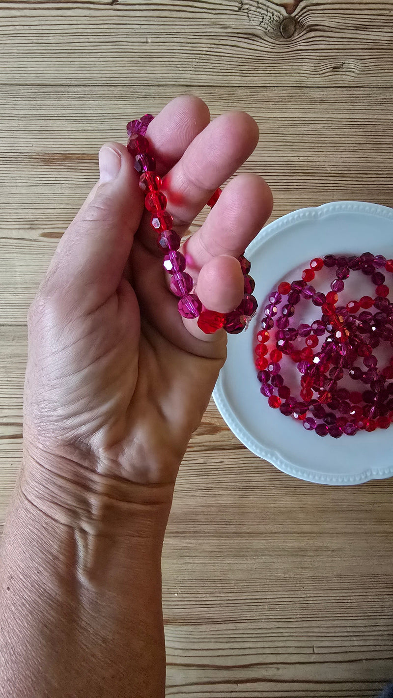 Wilhelmine Smykker Smykker Wilhelmine smykker- Strikkarmbånd m/swarovski krystall kunstkolonialen